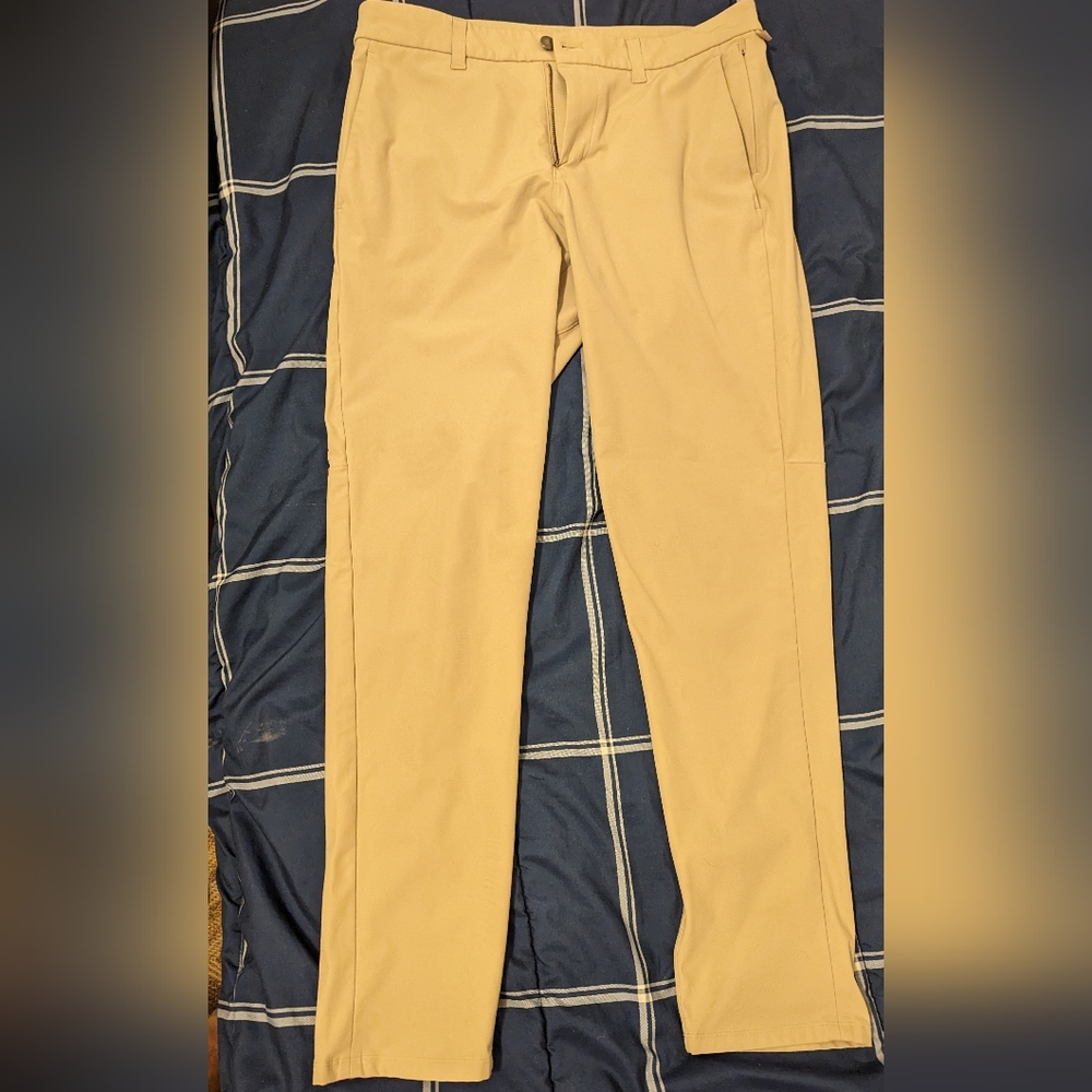 lululemon Men's Commission Slim-Fit Pants Warpstreme (33x32)